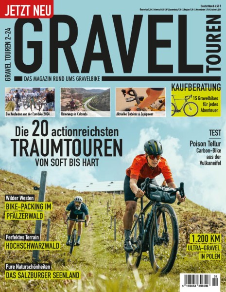 GRAVEL Touren Magazin 02/2024