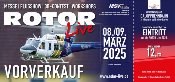 Tageskarte Vorverkauf ROTOR Live 2025