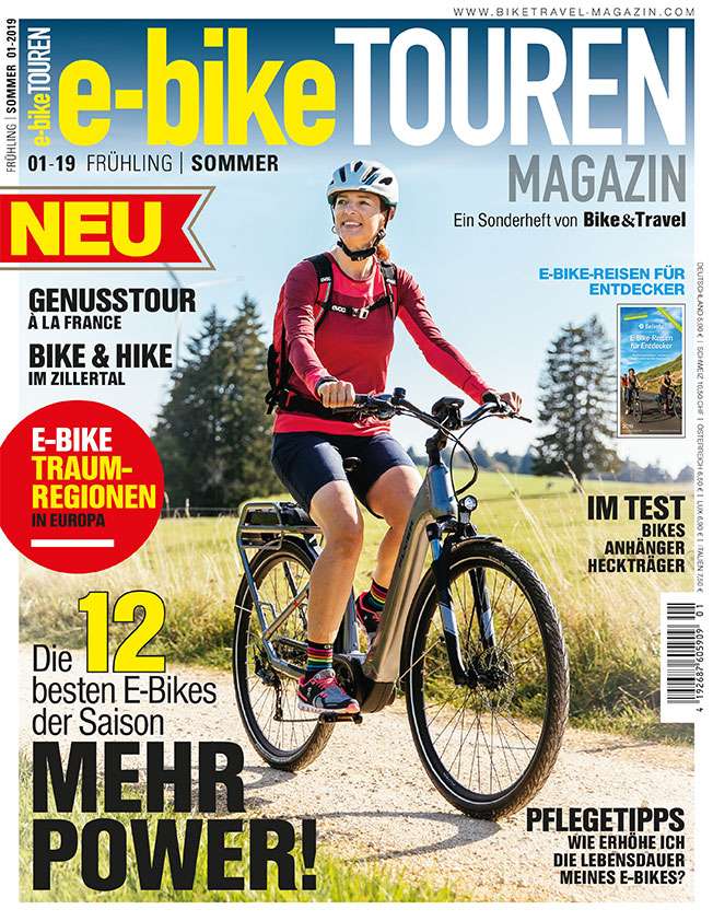 ebike TOUREN Magazin Zeitschriften & Abo MSV Medien Shop