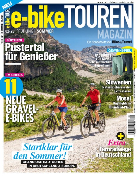 e-bike TOUREN Magazin 02/2023