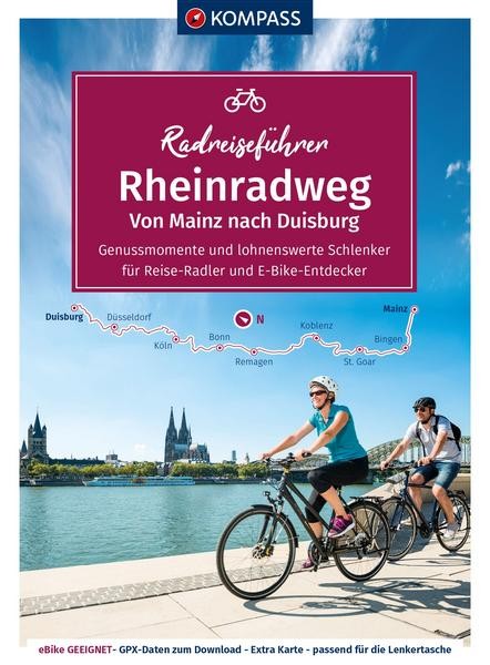 RadReiseFührer Rheinradweg von Mainz bis Duisburg
