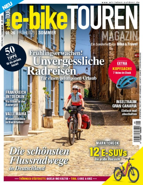 e-bike TOUREN Magazin 01/2026