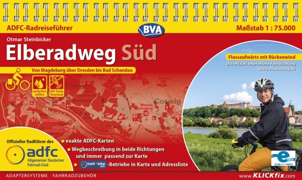 Elberadweg Süd ADFC-Radreiseführer