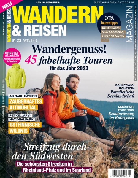 WANDERN & REISEN Magazin 01/2023