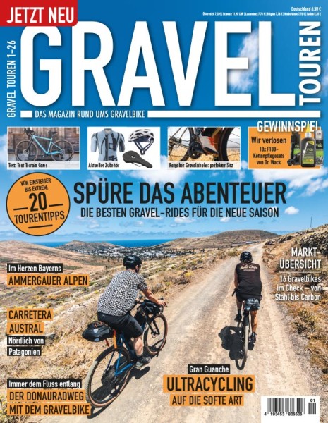 GRAVEL Touren Magazin 01/2026