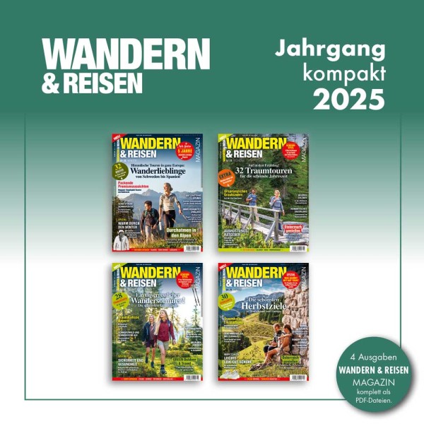 WANDERN & REISEN Magazin Jahrgang 2025 Download