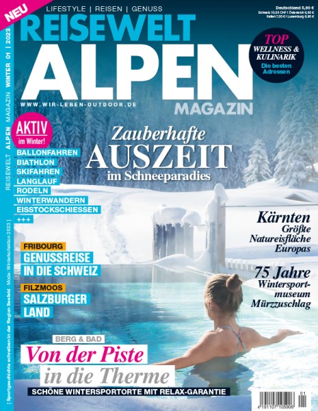 Reisewelt ALPEN Magazin 01/2023