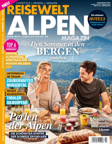 Reisewelt ALPEN Magazin 03/2023