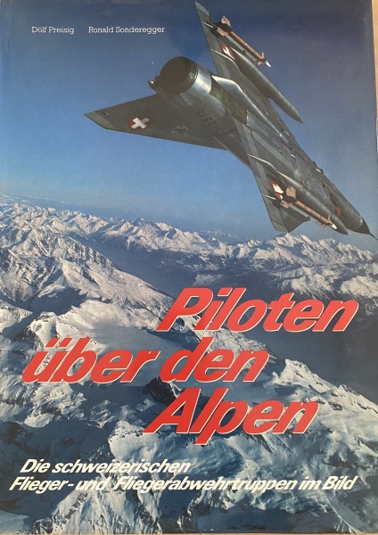 Piloten über den Alpen