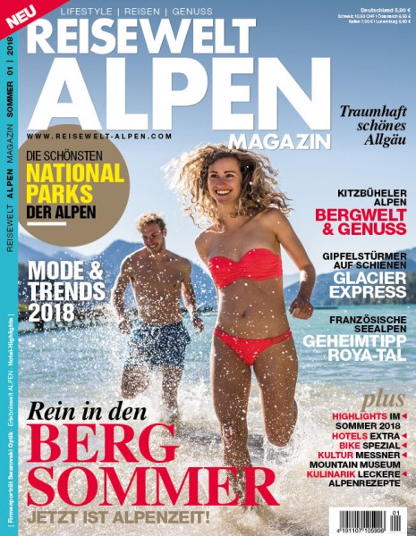 Reisewelt ALPEN Magazin 01/2018