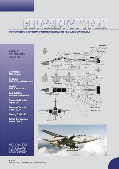 AIRCRAFT PROFILES issue 7 Civil- and Military Jets