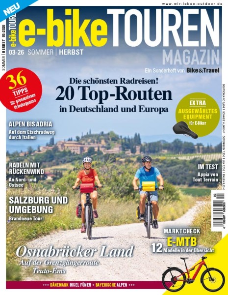 e-bike TOUREN Magazin 03/2026
