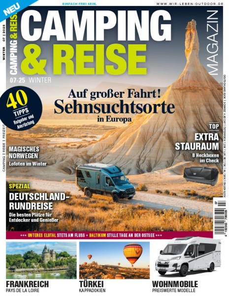 CAMPING & REISE Magazin 07/2025