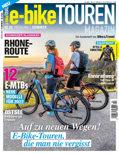 e-bike TOUREN Magazin 02/2022