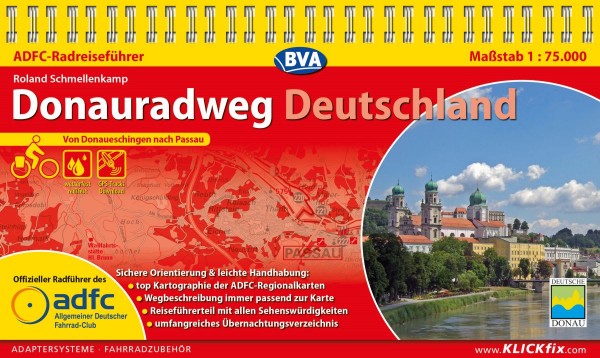 Donauradweg Deutschland ADFC-Radreiseführer