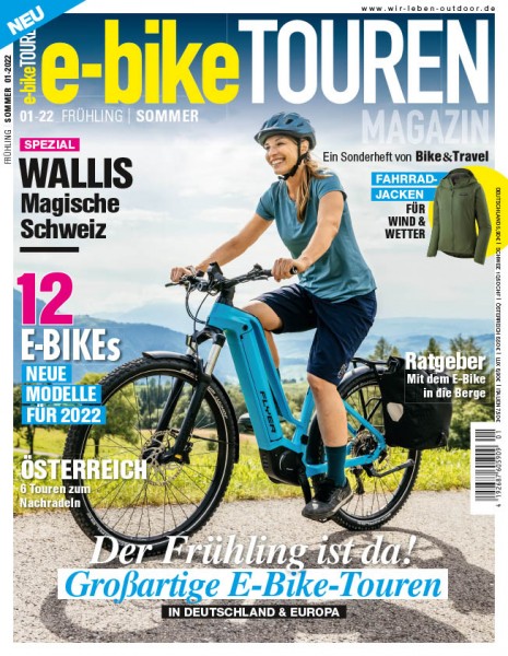 e-bike TOUREN Magazin 01/2022