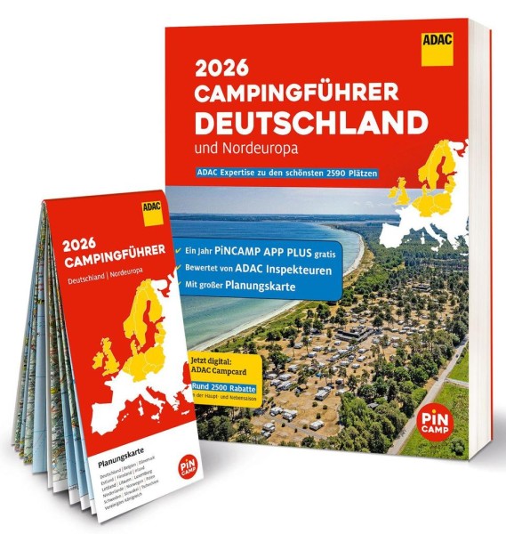 ADAC Campingführer Deutschland/Nordeuropa 2026