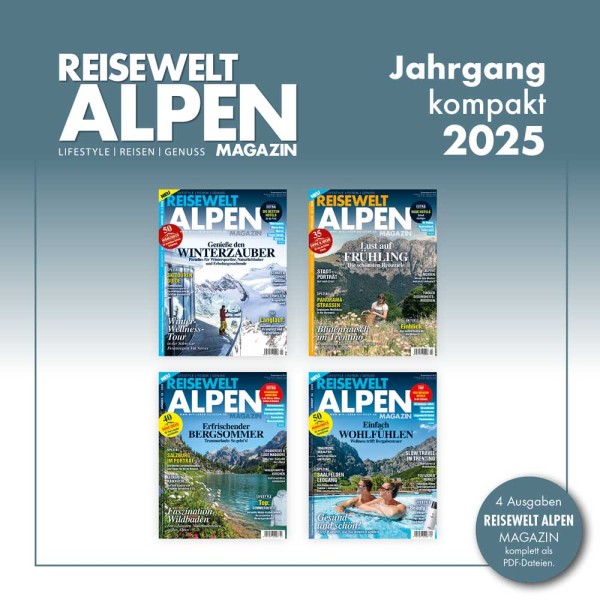 Reisewelt ALPEN Magazin Jahrgang 2025 Download