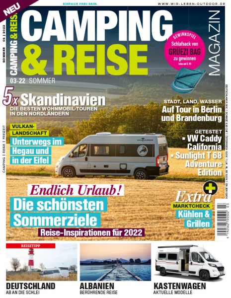 CAMPING &amp; REISE Magazin 03/2022