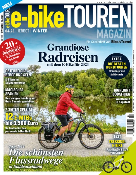 e-bike TOUREN Magazin 04/2023