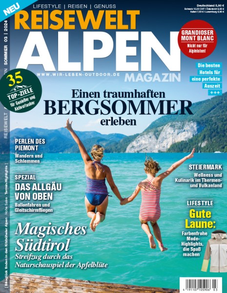 Reisewelt ALPEN Magazin 03/2024