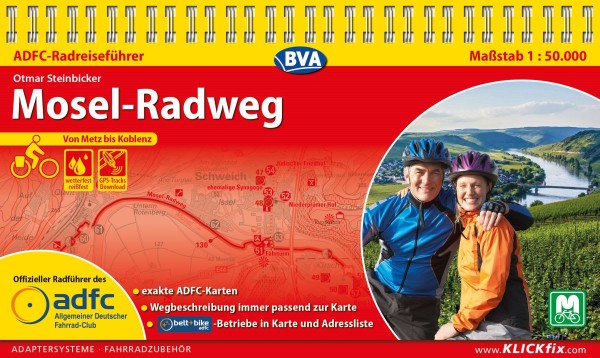 Mosel-Radweg ADFC-Radreiseführer