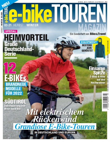 e-bike TOUREN Magazin 03/2021