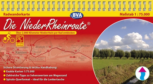 NiederRheinroute - Radreiseführer