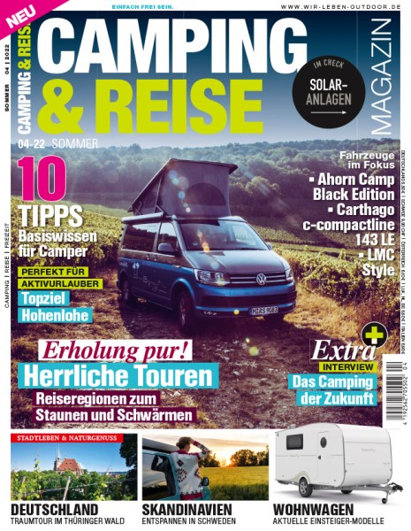 CAMPING & REISE Magazin 04/2022