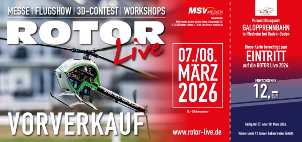 Tageskarte Vorverkauf ROTOR Live 2026