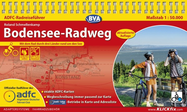 Bodensee-Radweg ADFC-Radreiseführer