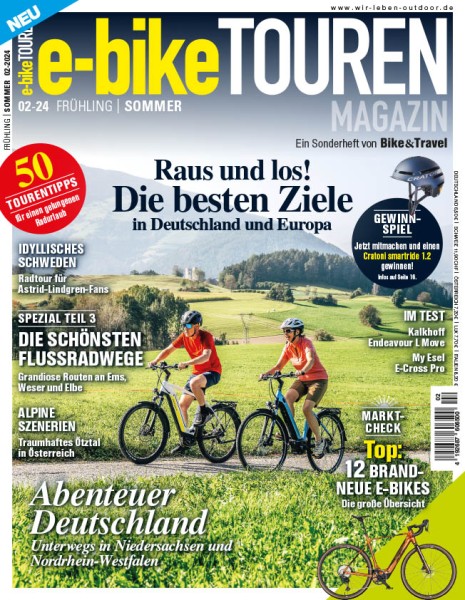 e-bike TOUREN Magazin 02/2024