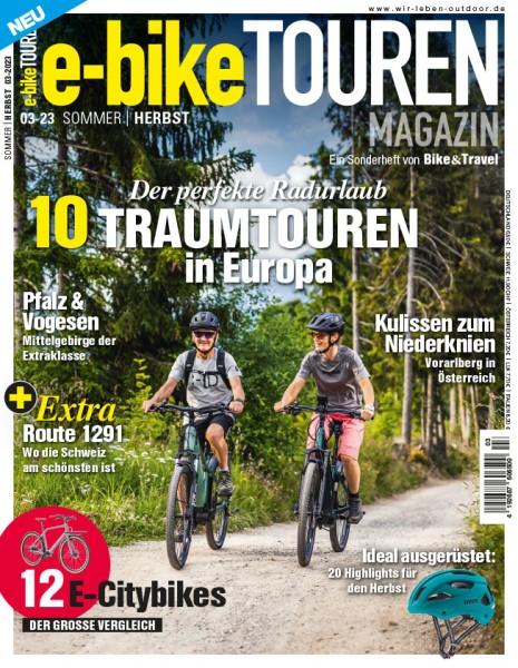 e-bike TOUREN Magazin 03/2023