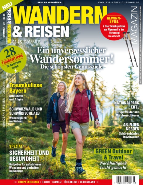 WANDERN & REISEN Magazin 03/2025