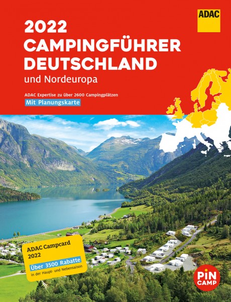 ADAC Campingführer Deutschland und Nordeuropa 2022
