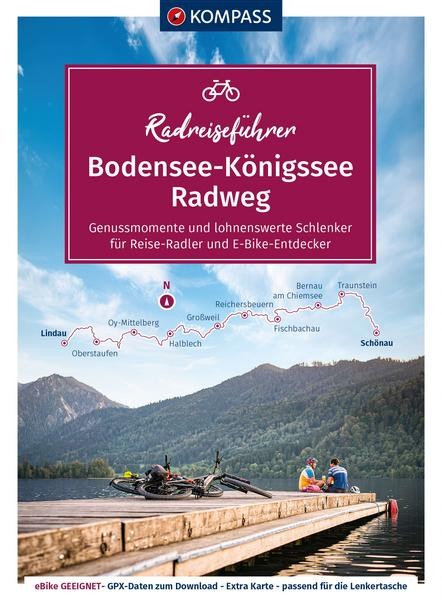 RadReiseFührer Bodensee-Königssee Radweg