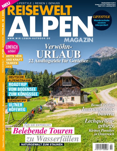 Reisewelt ALPEN Magazin 02/2023