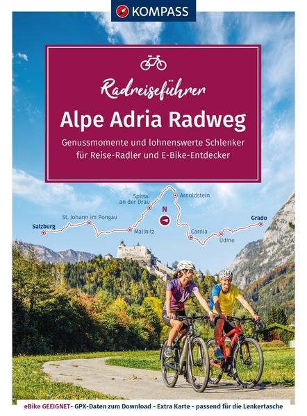 RadReiseFührer Alpe Adria Radweg