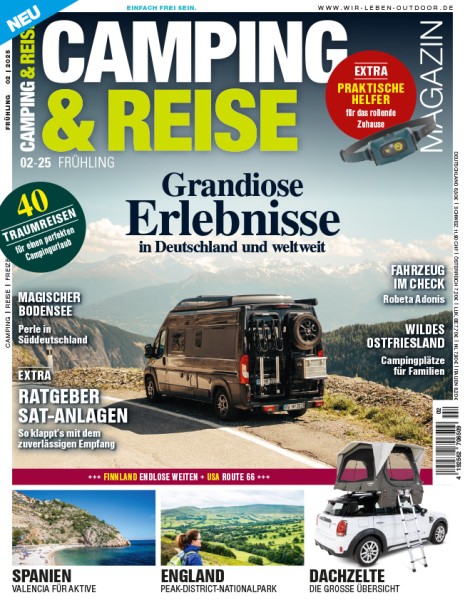 CAMPING & REISE Magazin 02/2025