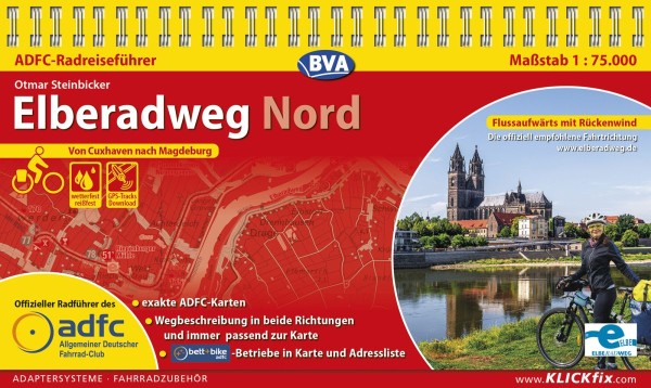 Elberadweg Nord ADFC-Radreiseführer