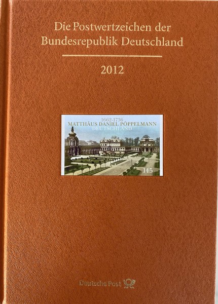Postwertzeichen der BRD 2012