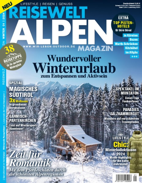 Reisewelt ALPEN Magazin 01/2024