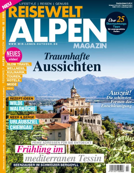Reisewelt ALPEN Magazin 02/2022