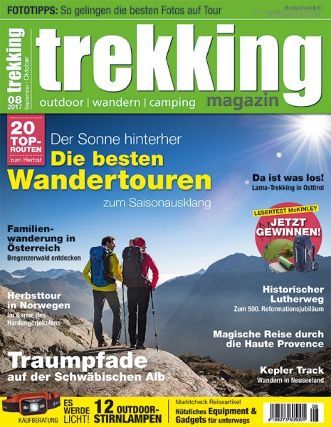 trekking-Magazin 08/2017