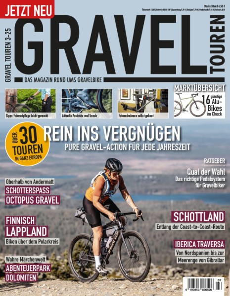 GRAVEL Touren Magazin 03/2025
